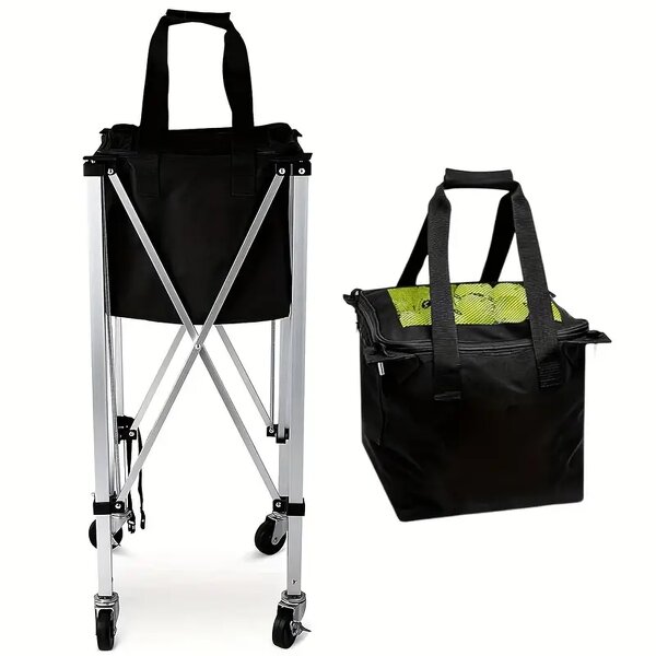 Pickleball Baseball Softball Cart Manufacturer - Hot Sale Portable Customized Logo Aluminum for Training Club