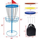 Disc Golf Basket Set Manufacturer - Customized Portable for Outdoor Game Training