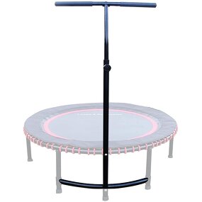 Fitness Trampoline Manufacturer - Indoor/Outdoor Folding Mini Rebounder with Adjustable Handle Bar Durable Steel Construction