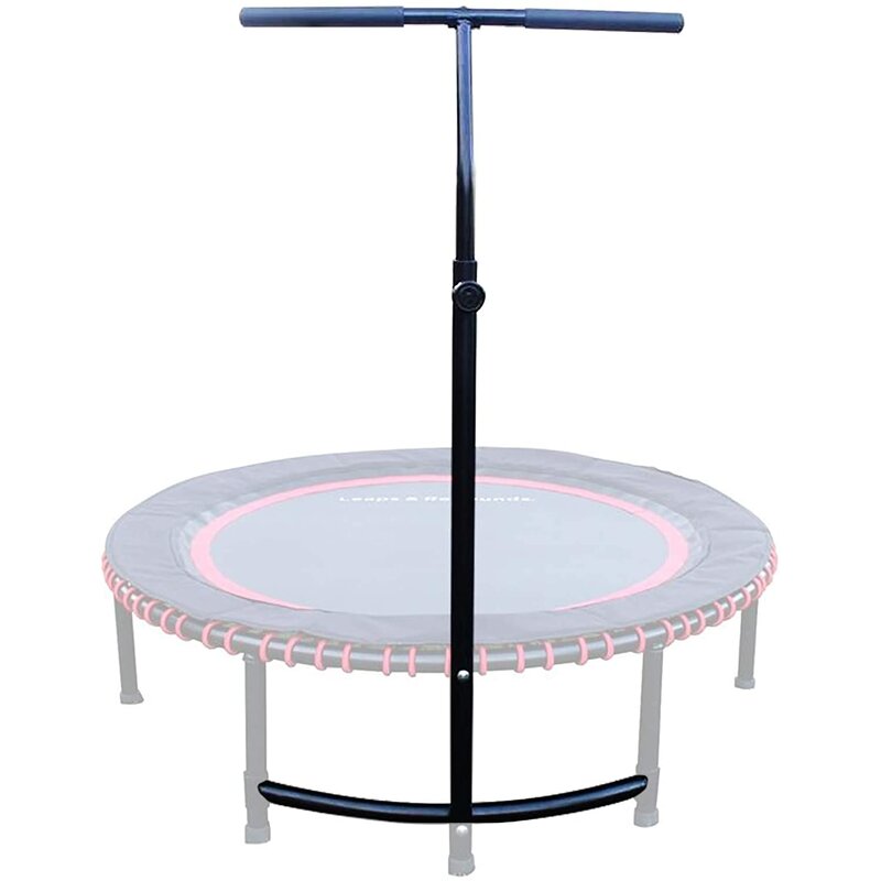 Fitness Trampoline Manufacturer - Indoor/Outdoor Folding Mini Rebounder with Adjustable Handle Bar Durable Steel Construction