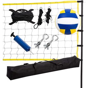 Volleyball Net Manufacturer - VN01E Hot Selling Low Price Custom Portable Stand with Net Set Equipment Standard Poles Outdoor