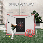 Golf Practice Net Manufacturer - Portable Foldable with Durable Nylon Silk Target Custom Logo Indoor/Outdoor Training Carry Bag