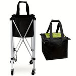 Tennis Pickleball Cart Manufacturer - Portable Square Steel Tube Aluminum with Customized Logo for Training Outdoor Indoor