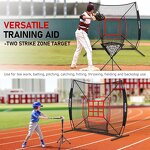Baseball Softball Ball Caddy Manufacturer - Portable with Metal Tube and Polyester Net Batting Practice Ball Holder