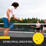 Pickleball Balls Manufacturer - Low Price 40 Holes Outdoor High Elasticity Pure Accessories Set
