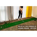Golf Putting Training Mat Manufacturer - Indoor Outdoor Mini Golf Green Portable Putting Green Artificial Grass