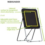 Lacrosse Rebound Net Trainers Manufacturer - Customized Simple and Portable Lacrosse Rebounder Net Lacrosse Goal