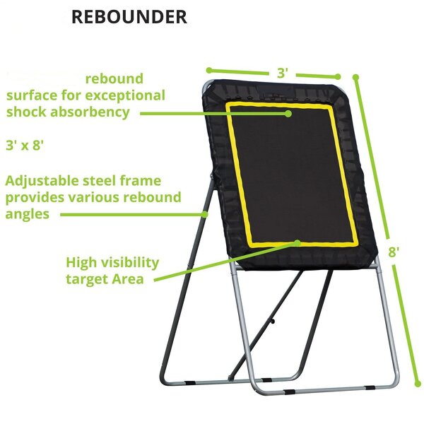 Lacrosse Rebound Net Trainers Manufacturer - Customized Simple and Portable Lacrosse Rebounder Net Lacrosse Goal