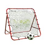 Soccer Rebounder Net Manufacturer - High Quality Portable Football Goal with Bounce Kickback Training Equipment Folding Design