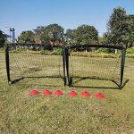 Soccer Ball Net Set Manufacturer - Portable Foldable Football Accessories for Training Equipment Balls Pop up Goal