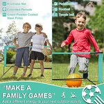 Badminton Net Manufacturer - JTN02G Low Price Customized Portable Professional High Post Beach Mini Kid Voetbal Football Tennis for Court