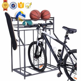 Bike Storage Rack Manufacturer - Portable Kids Bicycle Garage Organizer Sports 3 Bike Storage Rack for Garage