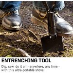 Garden Shovel Manufacturer - RGS01A Cheap Price Folding Shovel Head Survival Shovel for Camping