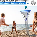 Volleyball Practice Net Manufacturer - Adjustable Angle 3x3 ft for Indoor and Outdoor Training High Quality Equipment