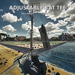 Batting Tee Manufacturer - Portable Adjustable Steel Frame Rubber Cone Training Practice Tripod for Baseball or Softball Black Ball Rebounders