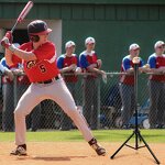 Batting Tee Manufacturer - Portable Adjustable Steel Frame Rubber Cone Training Practice Tripod for Baseball or Softball Black Ball Rebounders