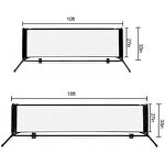 Tennis Badminton Net Manufacturer - Indoor and Outdoor Training Durable Portable 3.1M