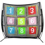 Training Net Manufacturer - Portable 9 Holes Outdoor Indoor Practice Net Set Pitchers Pocket Disc Golf Baseball Net