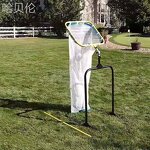 Tennis Training Equipment Manufacturer - Professional Adjustable Rebound Net 3.3M Groundstrokes Volleyer Portable