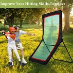 Lacrosse Rebounder Net Manufacturer - Baseball Practice Trainer Target Net Cricket for Training