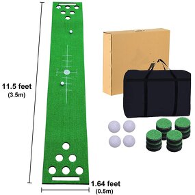 Golf Putting Training Mat Manufacturer - Indoor Outdoor Mini Golf Green Portable Putting Green Artificial Grass