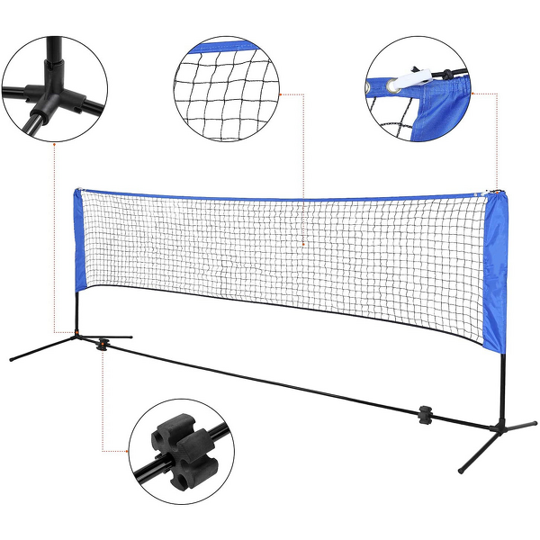 Badminton Net Manufacturer - Portable Recreational Volleyball Soccer Pickleball Tennis Easy Setup