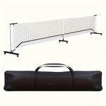 Pickleball Net Set Manufacturer - 22FT Professional Heavy Duty Customized Official Portable With Six Wheels
