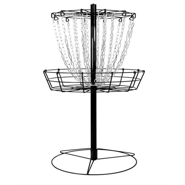 Sports Equipment Manufacturer - Hot Selling Chain Portable Metal Frisbee Golf Disc Baseball Ball Practice Rack Outdoor