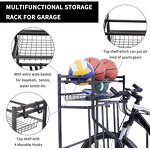 Bike Storage Rack Manufacturer - Portable Kids Bicycle Garage Organizer Sports 3 Bike Storage Rack for Garage