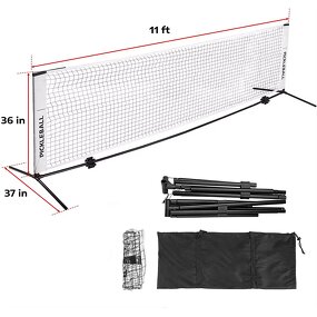 Pickleball Net Manufacturer - Customized Portable 11FT 3.3M Durable Badminton Net Hot Sale Set