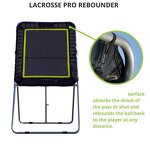 Lacrosse Rebound Net Trainers Manufacturer - Customized Simple and Portable Lacrosse Rebounder Net Lacrosse Goal