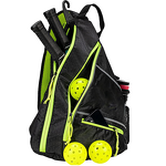 Pickleball Paddle Backpack Manufacturer - Custom Adjustable Crossbody Sling Bag Tennis Racketball Water Bottle Holder Padded Storage 30-40L