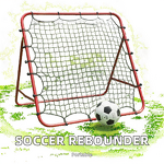 Soccer Rebounder Net Manufacturer - High Quality Portable Football Goal with Bounce Kickback Training Equipment Folding Design
