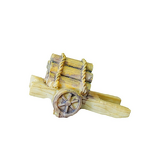 Resin Moss Micro Landscape Ornament Manufacturer - Hot-Selling Succulent Flower Pot Decoration Wheelbarrow Firewood Cart for Aquarium