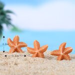Resin Crafts Manufacturer - Mediterranean Style Five-pointed Starfish Micro Landscape Mini Ornaments Creative for Fish Tank