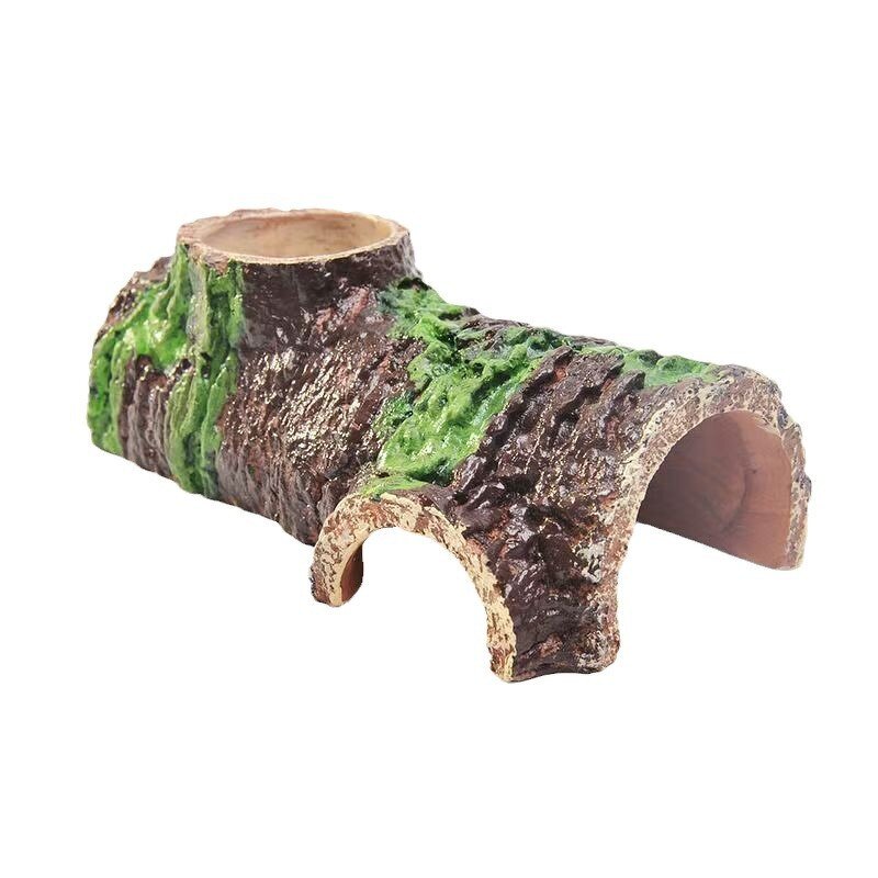 Resin Crafts Manufacturer - Customizable for Landscaping Simulated Bark Climbing Platforms for Pets Reptiles Food Basins Aquariums