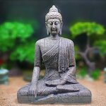 Buddha Statue Manufacturer - New Arrival ChineseStyle Accessories Decoration Sitting for Landscaping FishTank Decorative