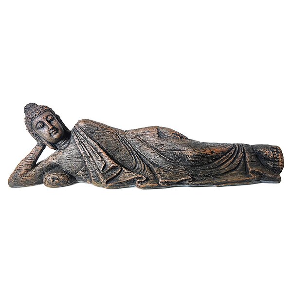Buddha Statue Manufacturer - New Home Decorative Reclining Chinese-Style Resin Ornament for Fish Tank Landscaping Accessories