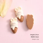 Mini Resin Crafts Manufacturer - Wholesale Cartoon Rabbit Bear Animal Ornaments for DIY Desktop Garden Landscaping Small Desktop
