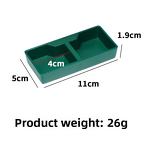 Water and Food Bowls Manufacturer - Cross-border Dual-purpose PVC Rectangular for Reptiles and Arachnids Eat and Drink Supplies