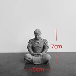 Buddha Statue Manufacturer - Customizable Fish Tank Ornament Rockery Water Grass Aquarium Resin Zen Micro Landscape Decor GR1317 Wukong