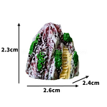 Rockery Tank Ornament Manufacturer - New Micro Landscape Cross-Border Fighting Fish Bonsai Mini Resin Stone for Landscaping Aquarium