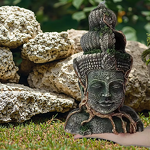 Buddha Statue Manufacturer - Customizable Fish Tank Ornament Rockery Water Grass Aquarium Resin Zen Micro Landscape Decor
