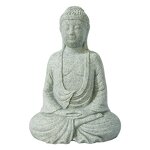 Buddha Fish Tank Decoration Manufacturer - New Arrival Eco-Friendly Sandstone Plastic Crafts Ornament Aquarium Accessories