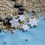 Resin Crafts Manufacturer - Customizable Moss Micro Landscape Decoration Christmas Snowflake DIY Cartoon Ornaments