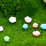 Resin Crafts Manufacturer - Customizable Micro Landscape Small Rose Flower Ornaments for Home Garden Decoration Unique Landscaping