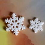Resin Crafts Manufacturer - Customizable Moss Micro Landscape Decoration Christmas Snowflake DIY Cartoon Ornaments