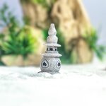 Resin Pagoda Lamp Manufacturer - Small Stone Palace Antique Micro Landscape for Aquariums & Fish tank Landscape Decoration
