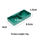 Water and Food Bowls Manufacturer - Cross-border Dual-purpose PVC Rectangular for Reptiles and Arachnids Eat and Drink Supplies