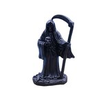 Little Death Resin Crafts Manufacturer - Customizable Eco-Friendly Black Robe Figure Model for Fish for Tank Decoration Home Souvenir